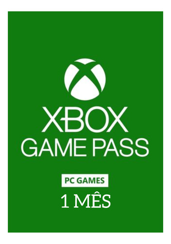 Xbox Gamepass Pc Key 1 Mes